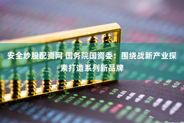 安全炒股配资网 国务院国资委：围绕战新产业探索打造系列新品牌