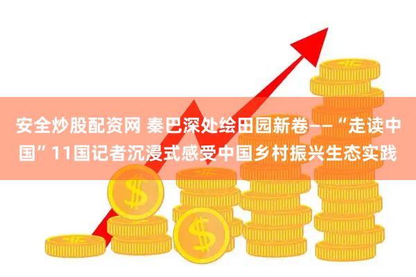 安全炒股配资网 秦巴深处绘田园新卷——“走读中国”11国记者沉浸式感受中国乡村振兴生态实践