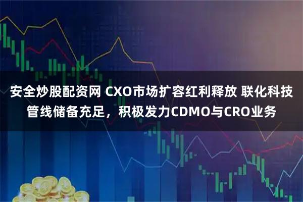 安全炒股配资网 CXO市场扩容红利释放 联化科技管线储备充足，积极发力CDMO与CRO业务